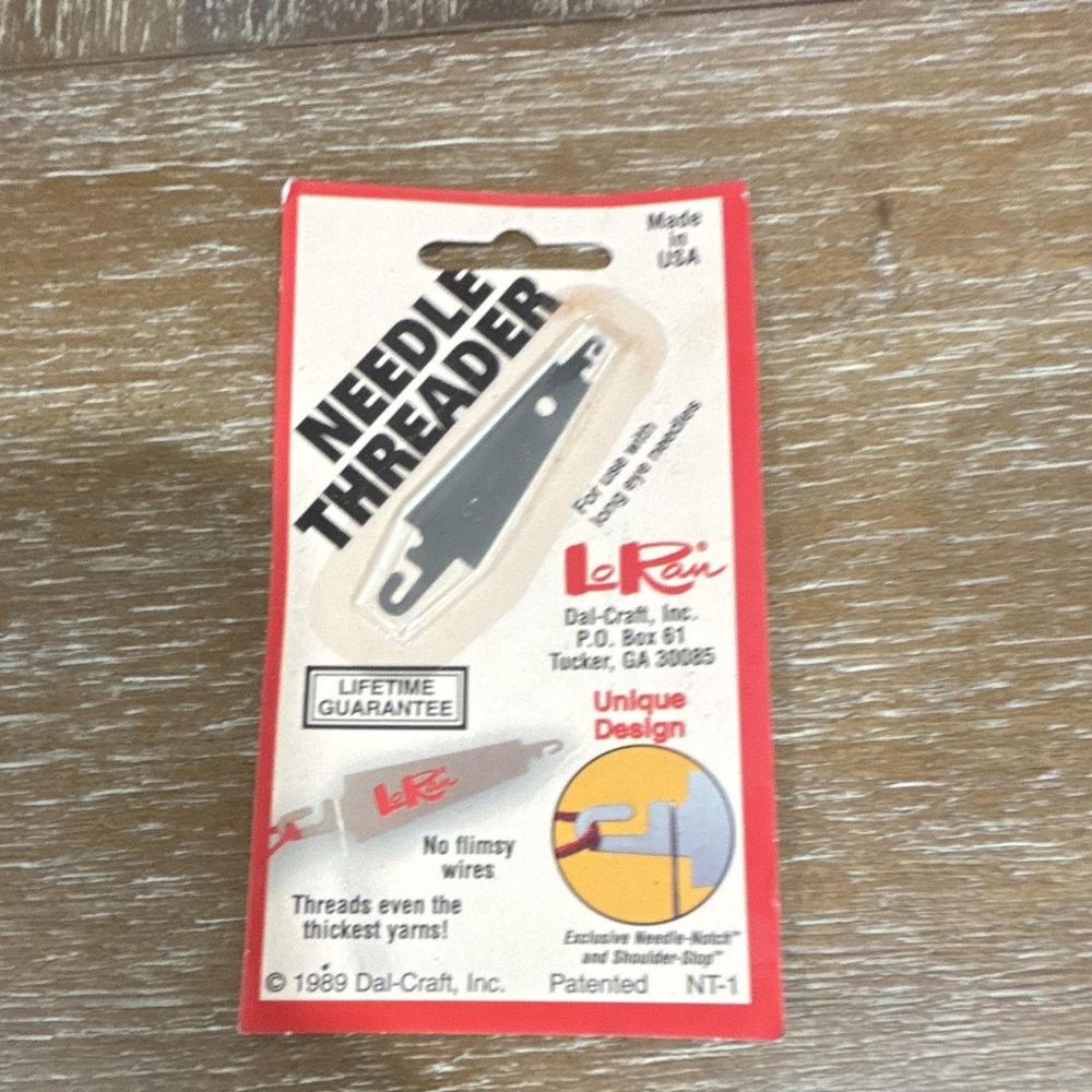 Le Ran Needle Threader NT-1 for Sewing & Multipurpose Needles